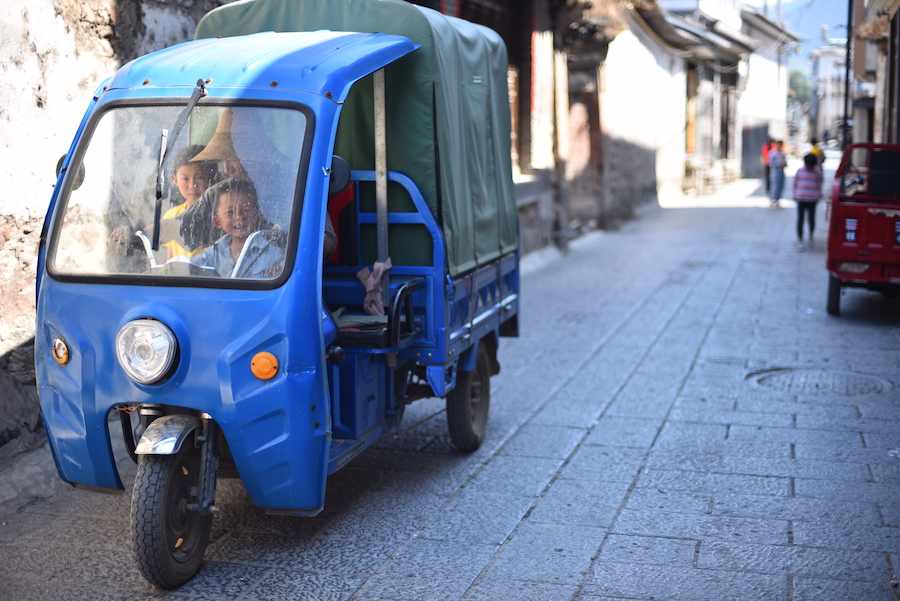 Fengyu Old Town is the administrative center of a valley that preserves many Bai customs.