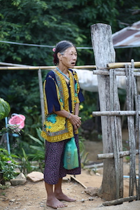 Akha village Chiangrai 泰国清莱阿卡族人