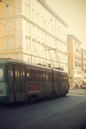 罗马街头 Rome bus