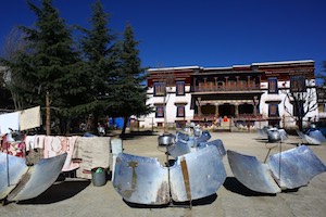 热振仁波切喜德林废墟Réting rinpoche shidelin lhasa