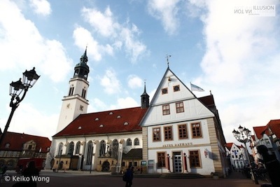 Celle, northern Germany, castles bell light tower, local neighborhood of old town 德国北部小镇策勒钟楼灯塔 - 生命非幻觉摄影