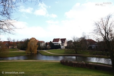 Celle, northern Germany, castles bell light tower, local neighborhood of old town 德国北部小镇策勒钟楼灯塔 - 生命非幻觉摄影