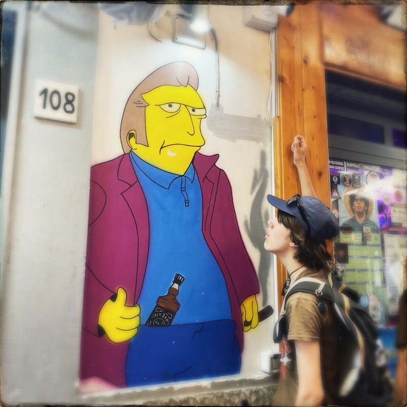 Simpson's beer poster