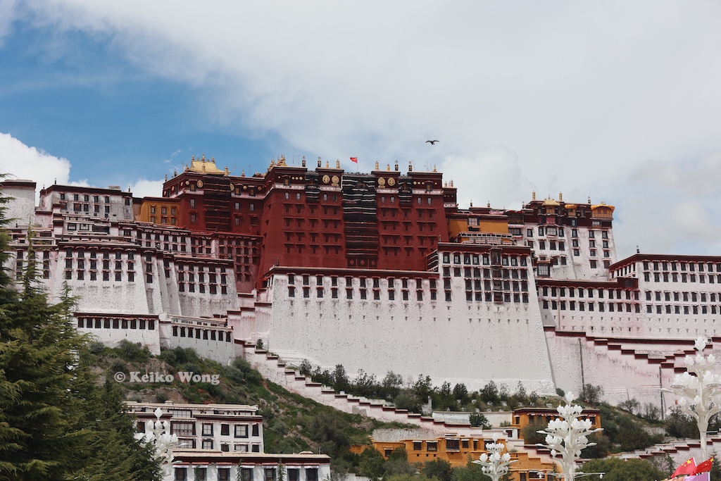 Potala palace in Lhasa, Tibet