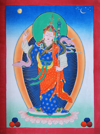 Padmasambhava in his form as Sampa Lhundrup’